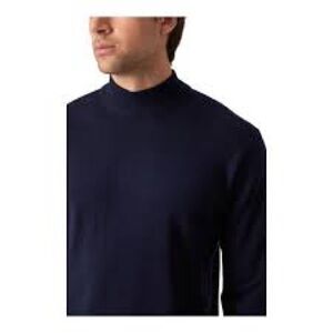 RAFFI CLASSIC MEN'S
MOCK NECK SWEATER IN
100% MERINO WOOL
HWC19398 NAVY